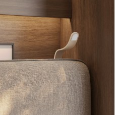 Sienas gulta 90 BED CONCEPT BC-03, ozols dunin